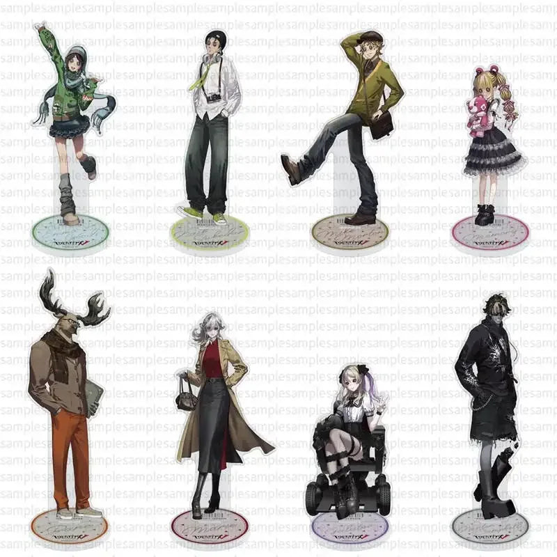 Anime Identity Ⅴ Acrylic Stand Nate‌ Emma Norton Lucy‌ Gardener Fools Gold Stand Model Cosplay Props Collection Desktop Decor