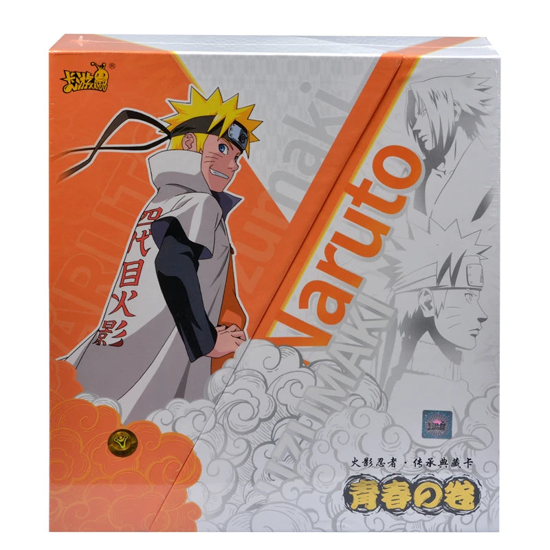 KAYOU Original Anime Naruto Cards Chapter Of The Array Box Added SE Ninja World Collection Cards Toys