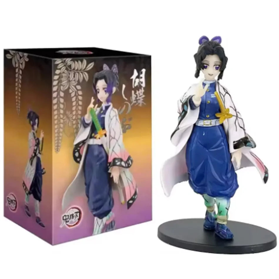 Demon Slayer Anime Character Figurine Model, Desktop Display Ornament, Premium Collectible Gift for Anime Enthusiasts