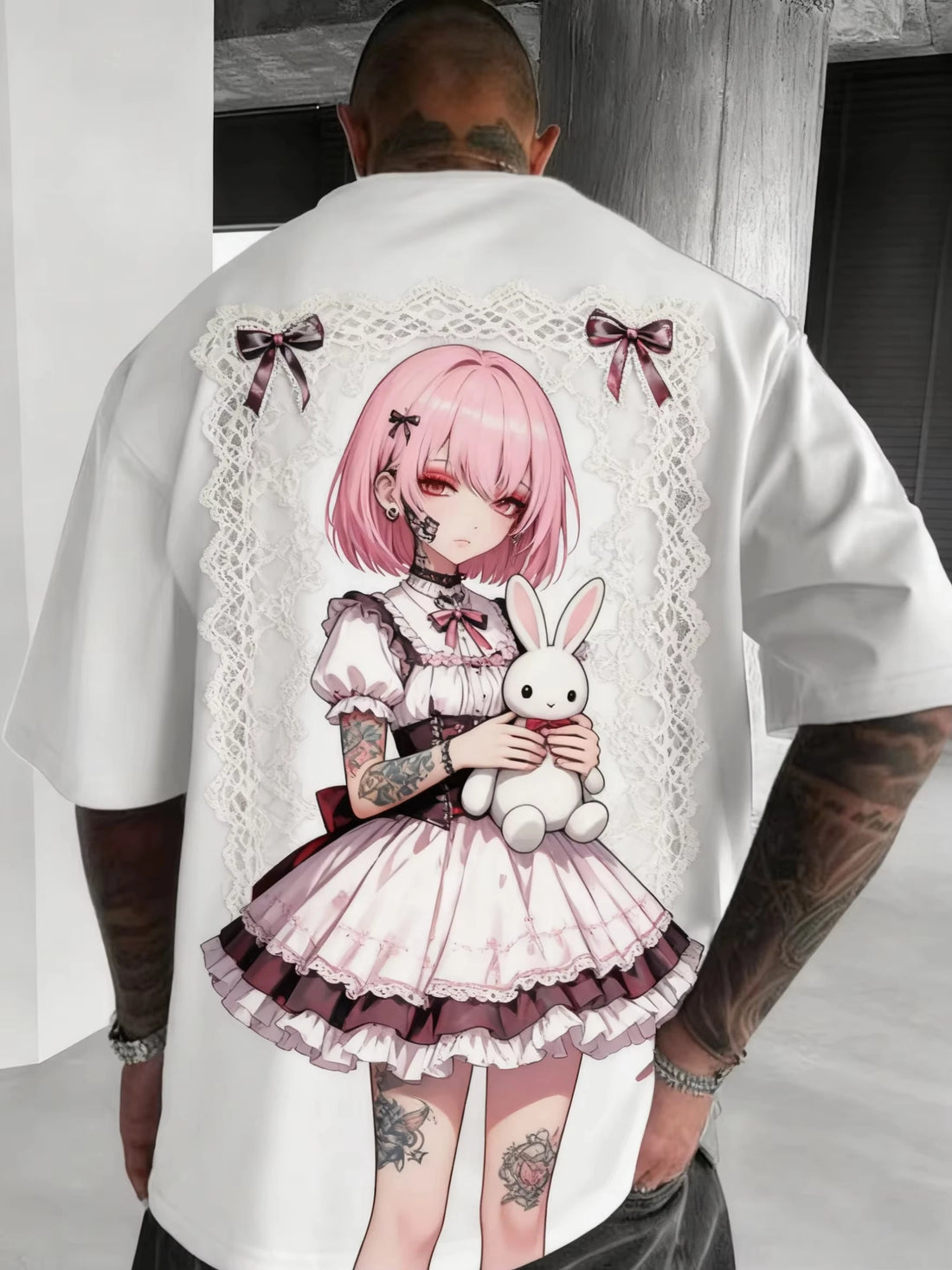 3D Print Japanese Anime Girl T-Shirt