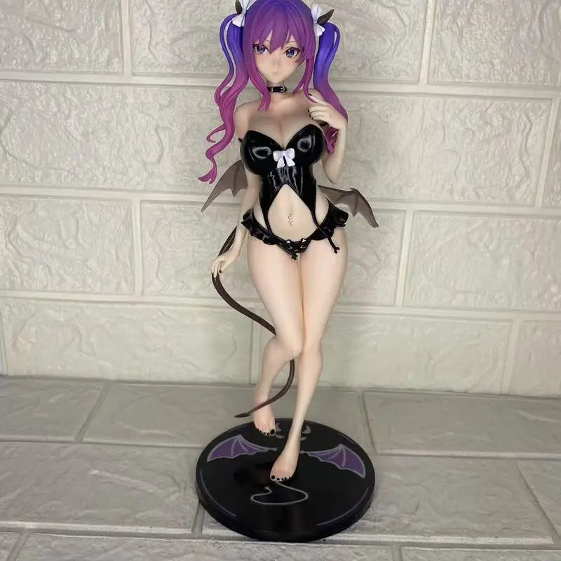 2D Anime Girl Glowing Little Imp PC Case Ornament Model Figurine Exquisite Christmas Gift for Boys