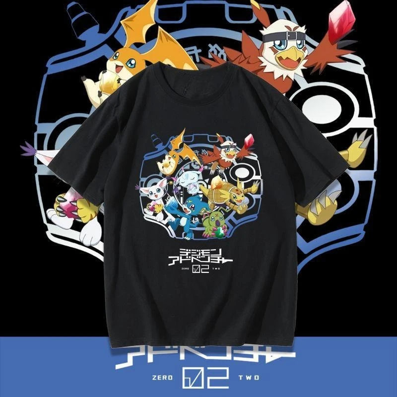 Digital Baby Adventure Anime Tee