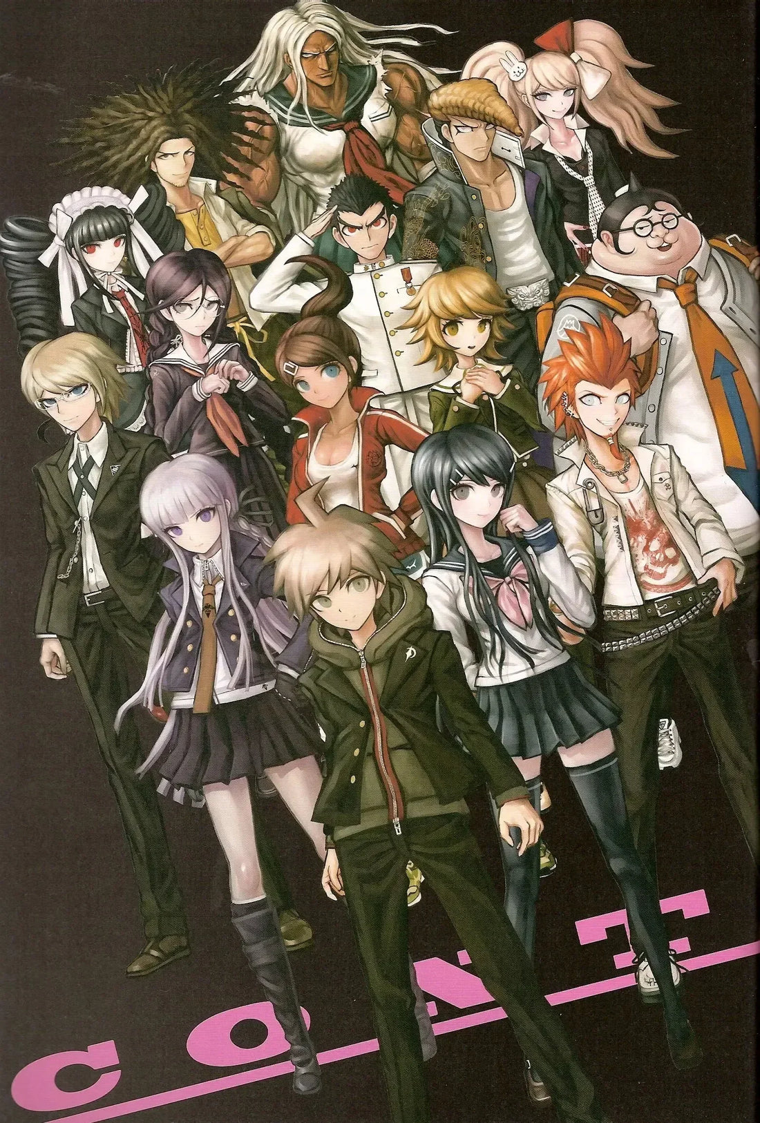 Classic Anime Game Series Danganronpa Aesthetic Canvas Painting Posters and Prints Wall Art Picture For Living Room Decoration