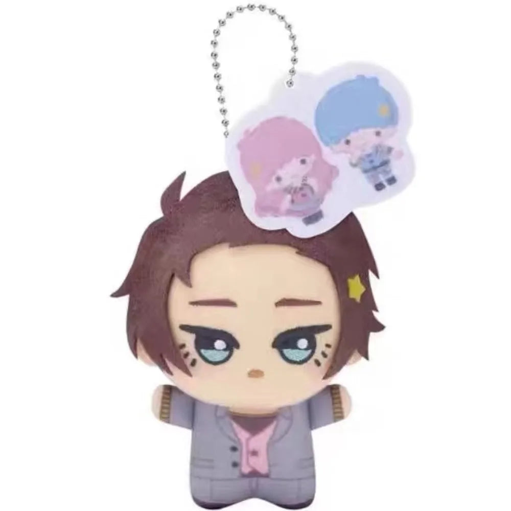 15cm Blue Lock Kawaii Plush Doll Nagi Seishiro Mikage Reo Anime Peripheral Backpack Charm Anime Plushie Pendant Keychain Gifts