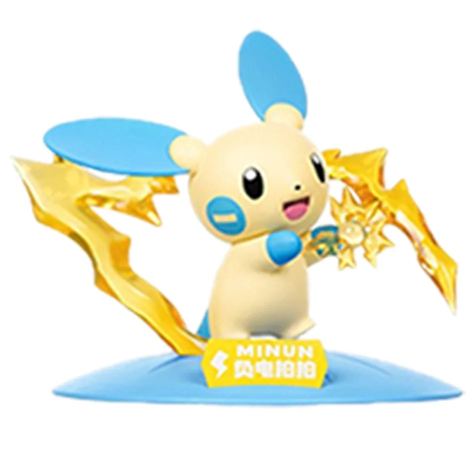 12 style Pok é mon Action Dolls Pikachu Blind Box Anime Models Desktop Decorations Pok é mon Toys Children's Birthday Gifts