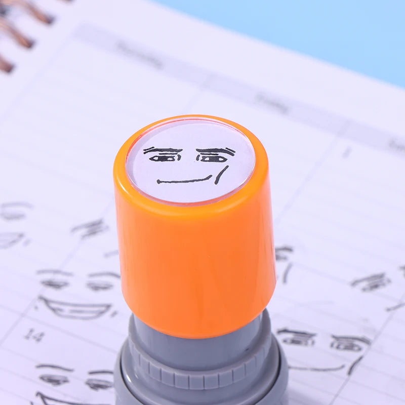 Engaging Anime Action Handbook, Photosensitive Seal, Funny Characters for Children.