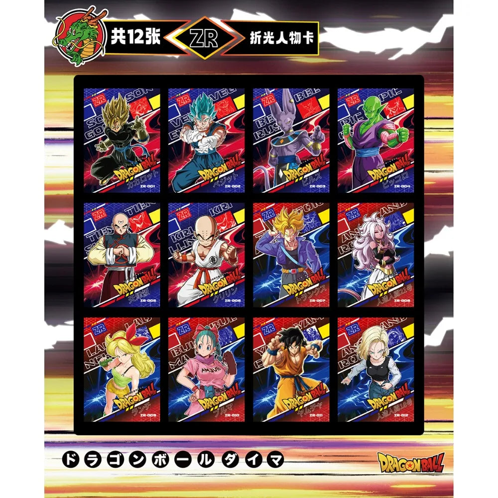 Anime Game Collection Cards For Kids Japanese Classic Popular Comic Works Highly Beloved Roles Hot Blooded Battle Cards Gifts