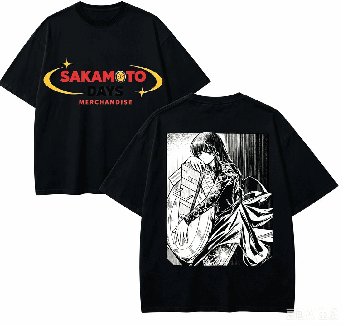 SAKAMOTO DAYS Anime Lover T-shirt Harajuku Cotton New Model High Street Fashion Oversized Unisex Comfortable Sleeves hot product