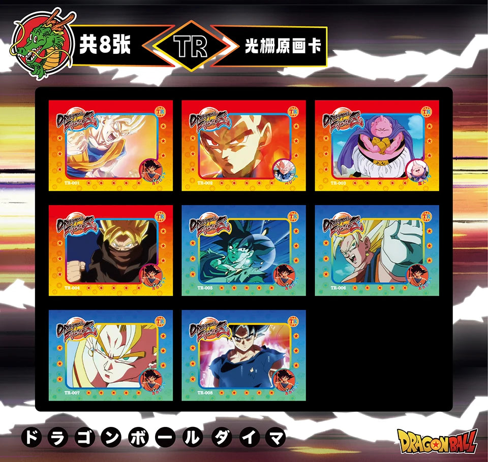 Anime Game Collection Cards For Kids Japanese Classic Popular Comic Works Highly Beloved Roles Hot Blooded Battle Cards Gifts